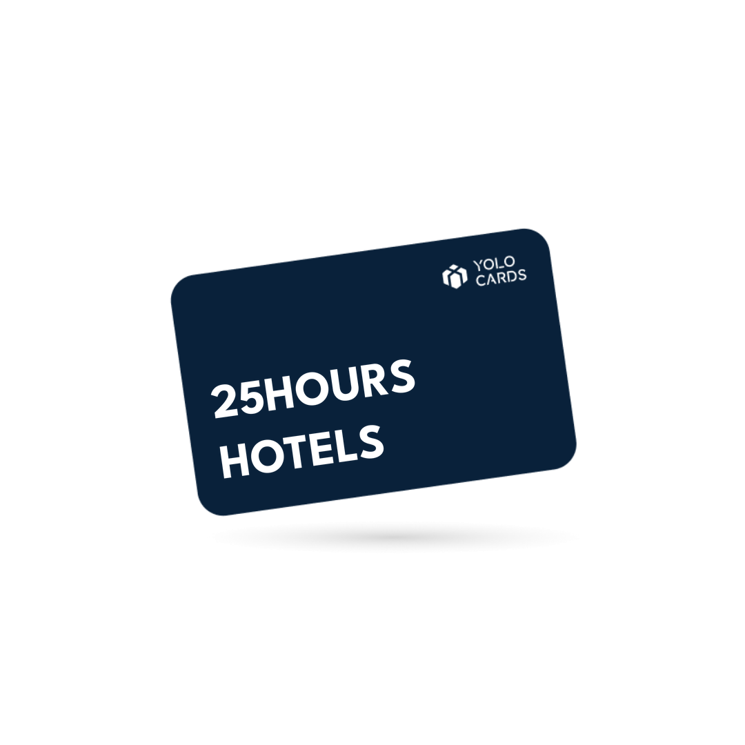 25hours Hotels gavekort – YOLO Cards