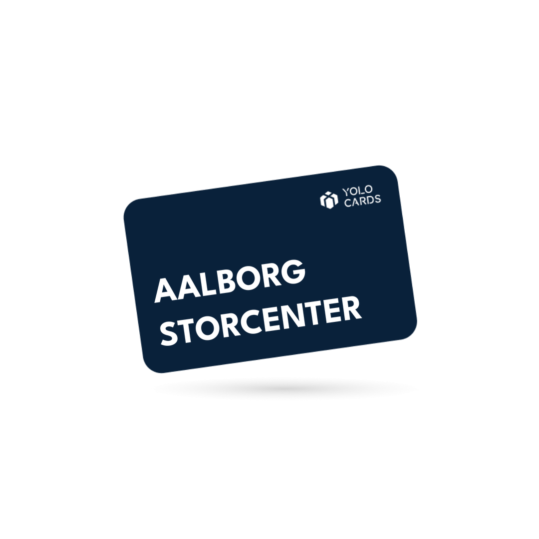 Aalborg Storcenter gavekort – YOLO Cards
