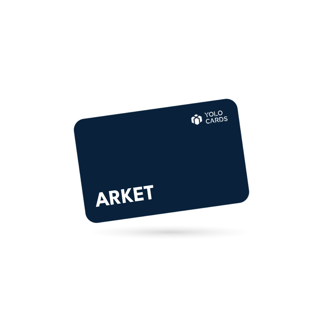 ARKET gavekort – YOLO Cards