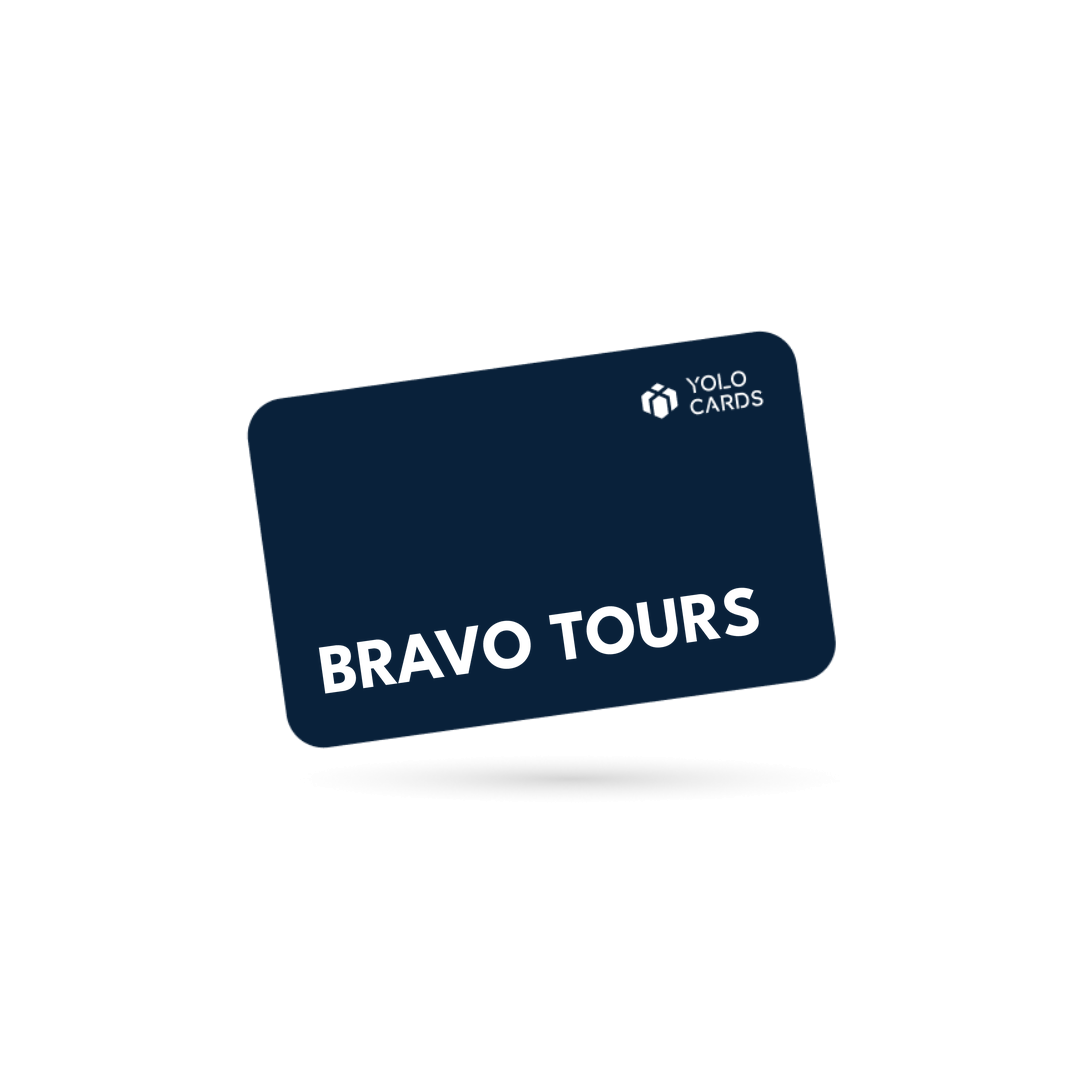 Bravo Tours gavekort – YOLO Cards
