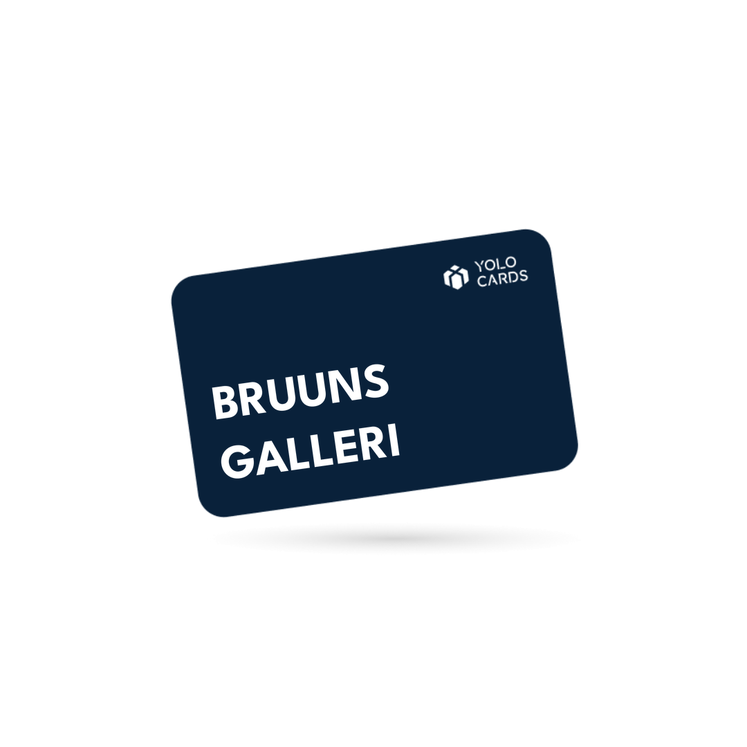 Bruuns Galleri gavekort – YOLO Cards