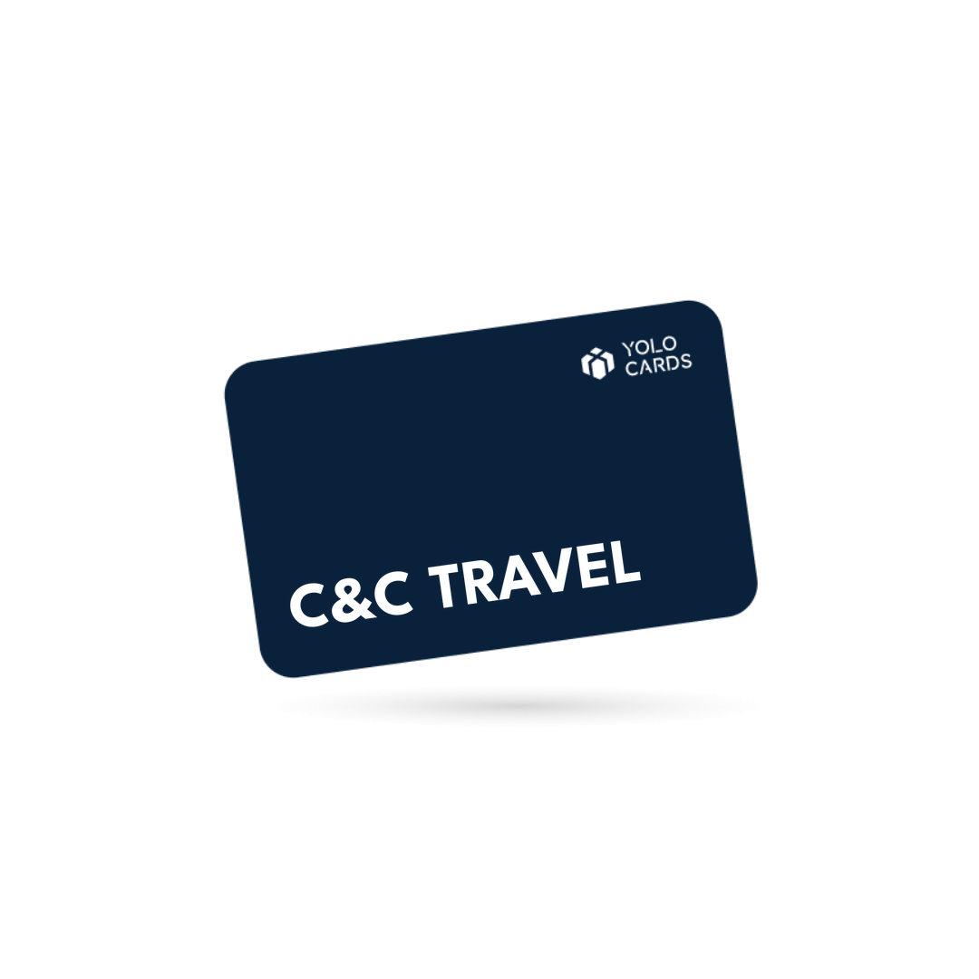 C&C Travel gavekort – YOLO Cards