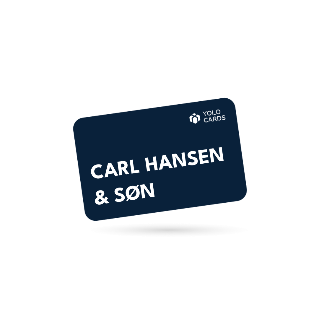 Carl Hansen & Søn gavekort – YOLO Cards
