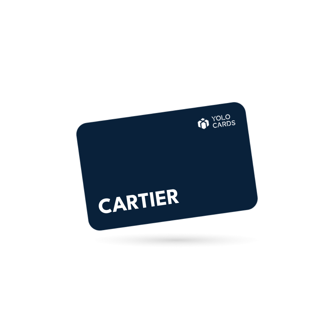 Cartier gavekort – YOLO Cards
