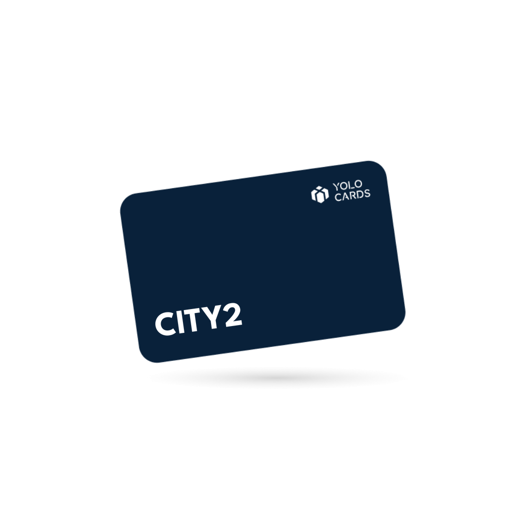 City2 gavekort – YOLO Cards