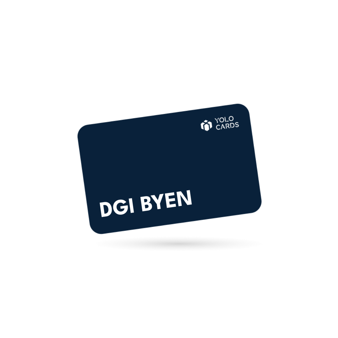 DGI Byen gavekort – YOLO Cards