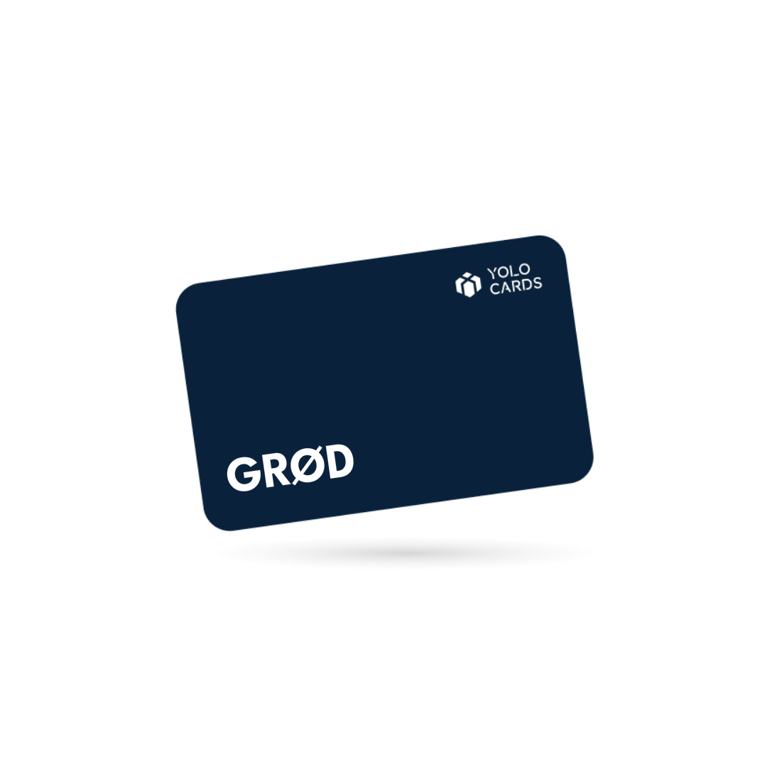 GRØD gavekort – YOLO Cards