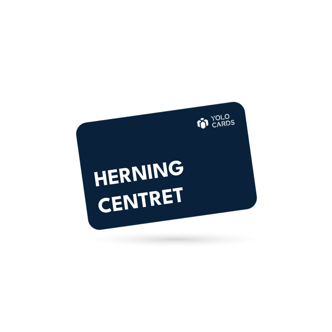 Herning Centret gavekort – YOLO Cards