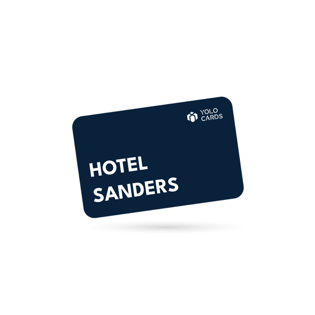 Hotel Sanders gavekort – YOLO Cards