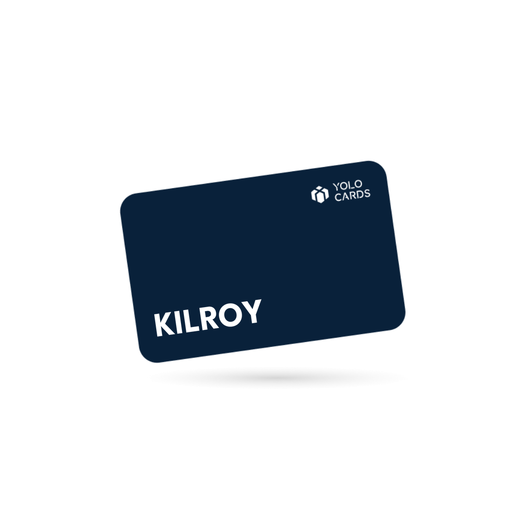 KILROY gavekort – YOLO Cards