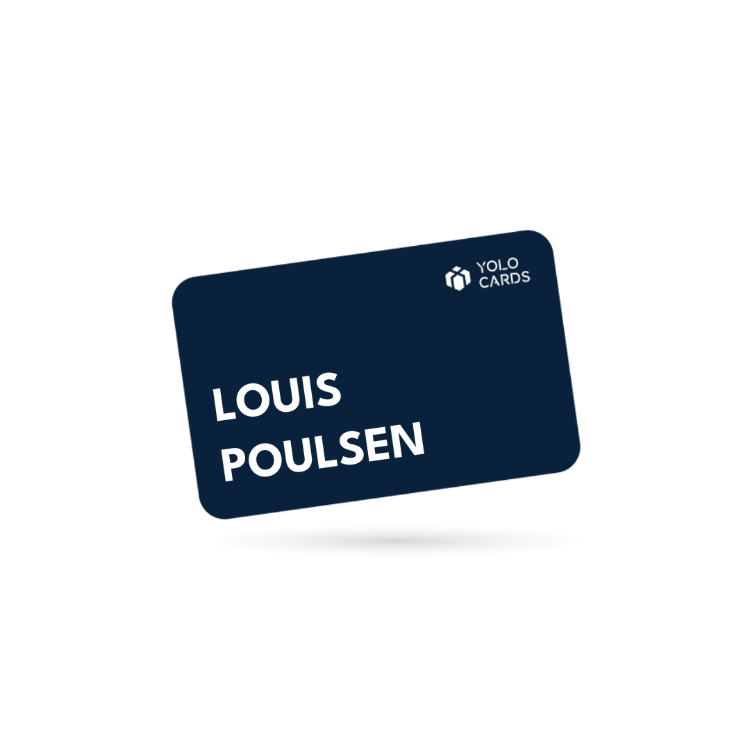 Louis Poulsen gavekort – YOLO Cards
