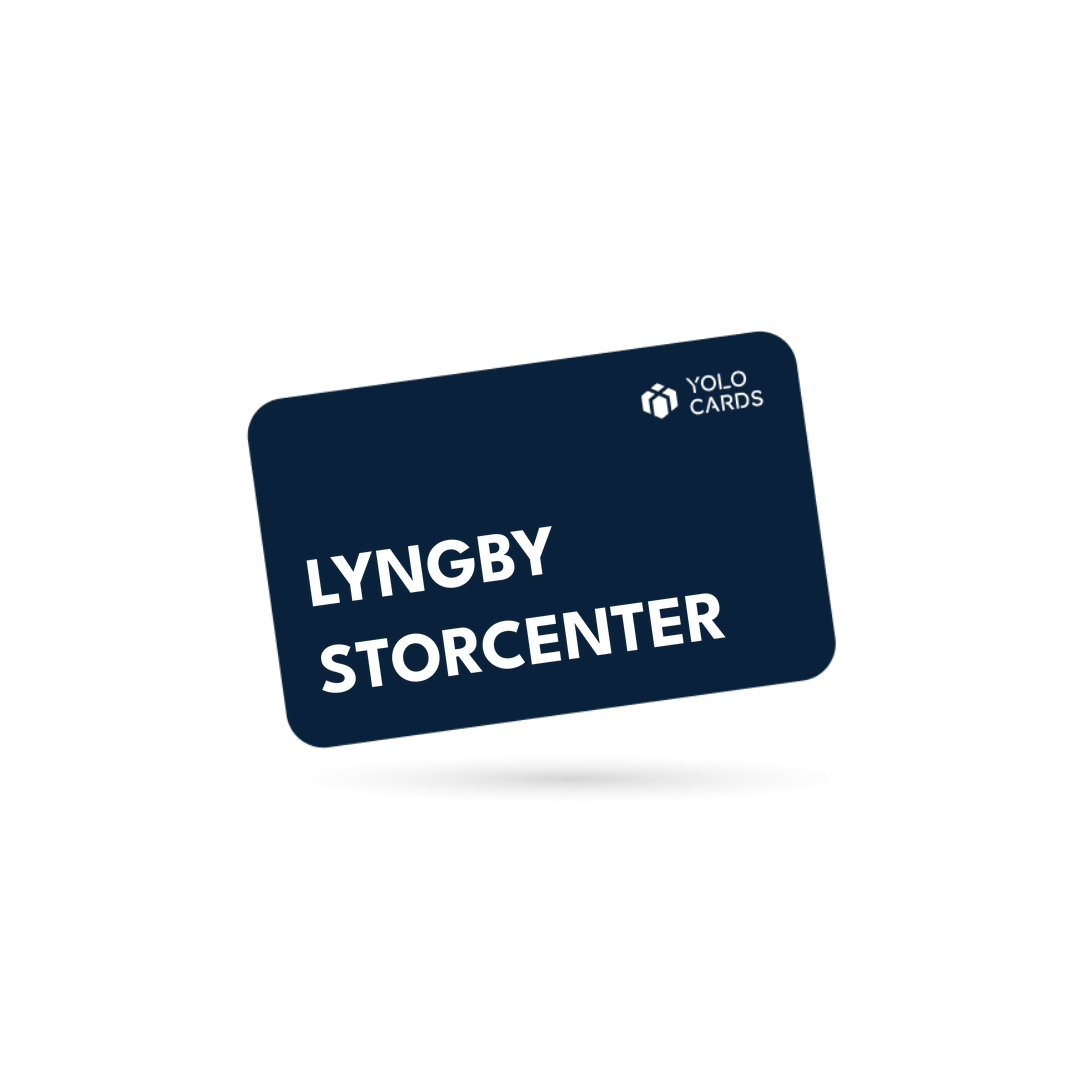 Lyngby Storcenter gavekort – YOLO Cards