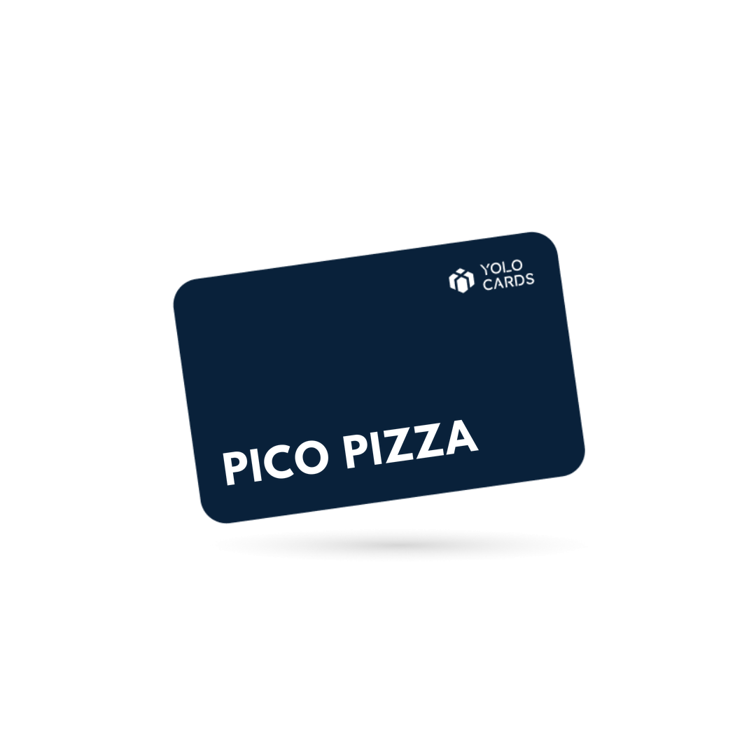 Pico Pizza gavekort – YOLO Cards