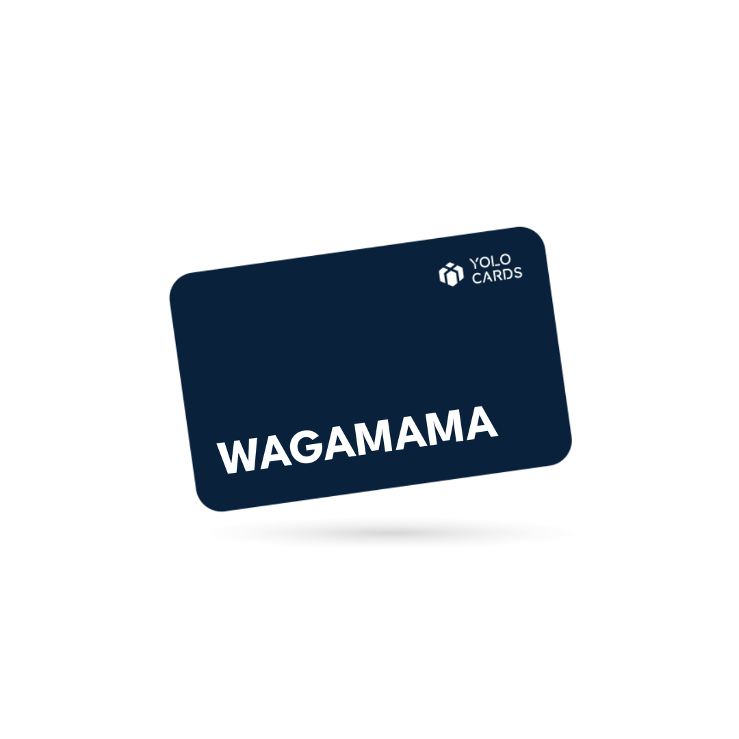 Wagamama gavekort – YOLO Cards