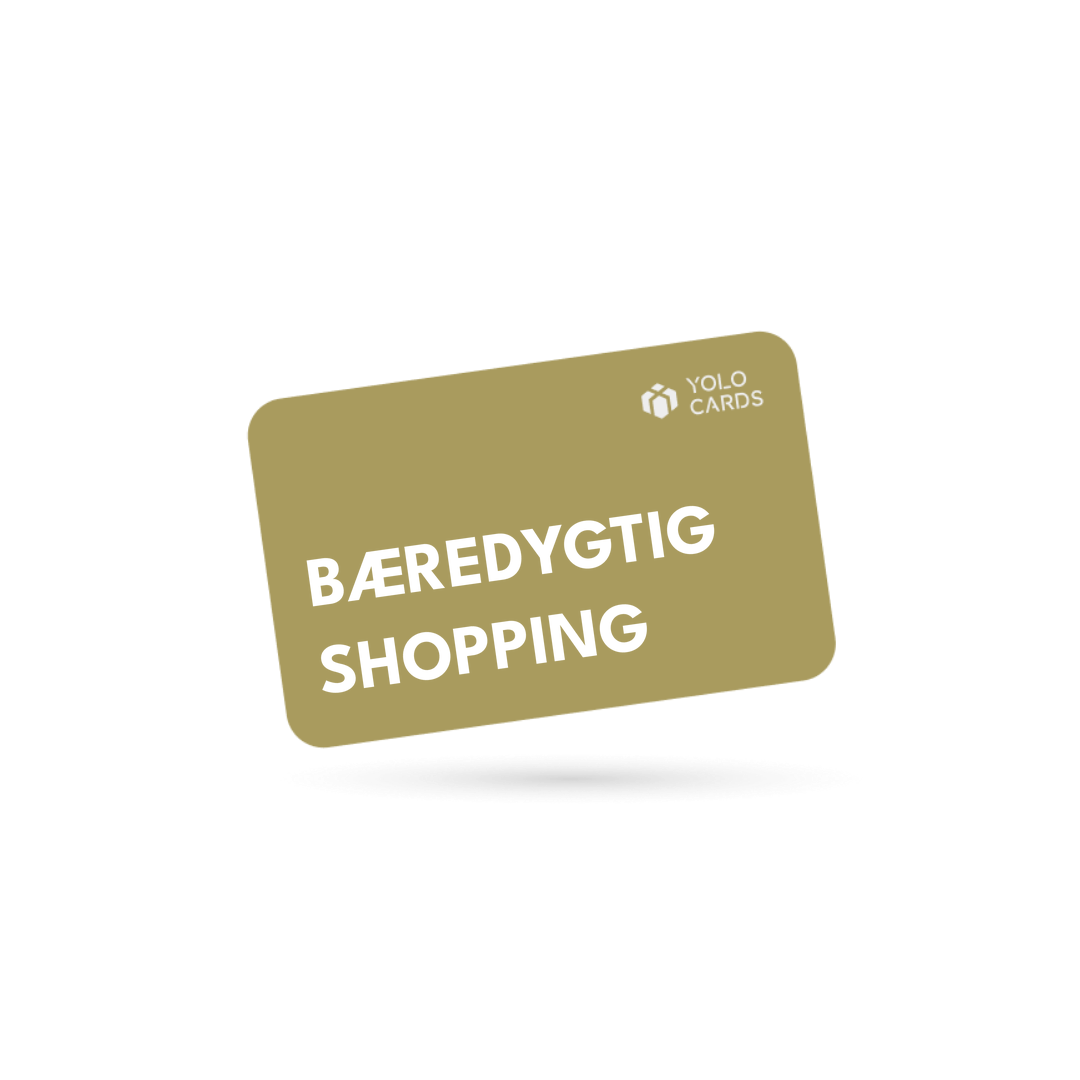 YOLO-gavekort – Bæredygtig shopping Gavekort