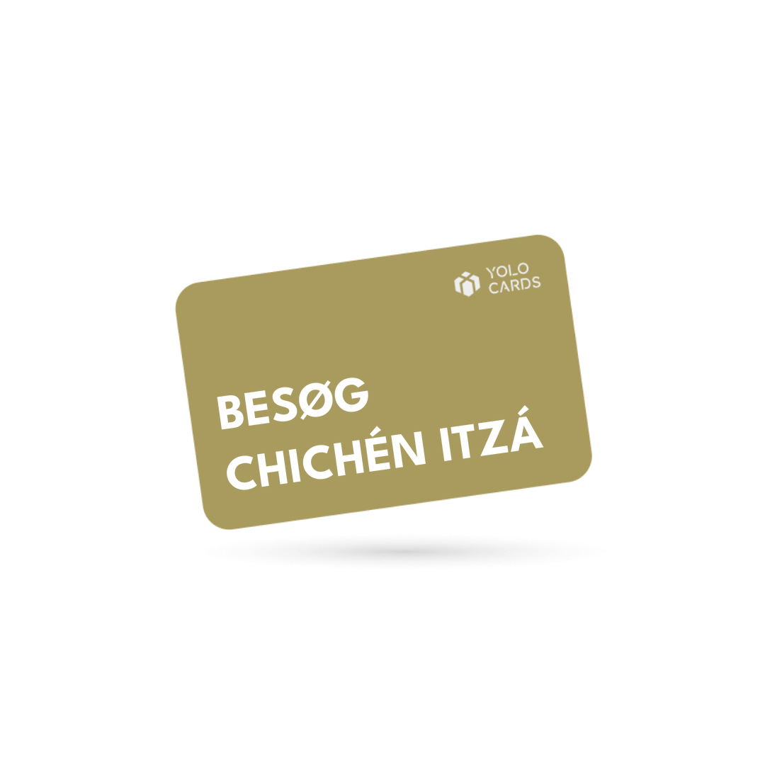 YOLO-gavekort – Besøg Chichén Itzá