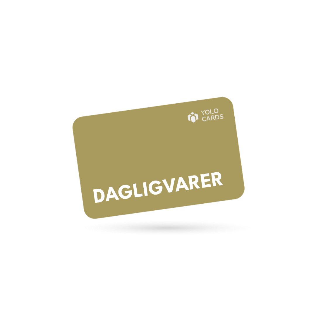 YOLO-gavekort – Dagligvarer Gavekort