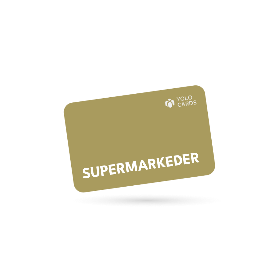 YOLO-gavekort – Supermarkeder Gavekort