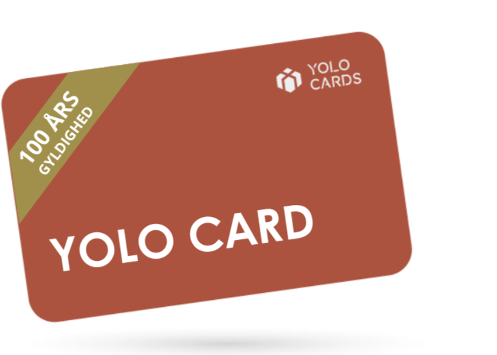 YOLO Card -Digitalt Gavekort til Alt